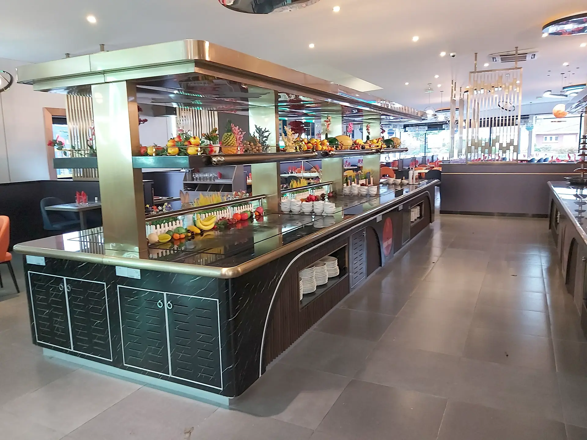 photo buffet dessert